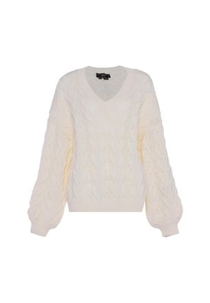 Faina Jumper Dames wolwit