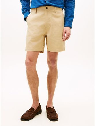 Tommy Hilfiger Mens Regular Fit 7 Utility Short - Beige - 29