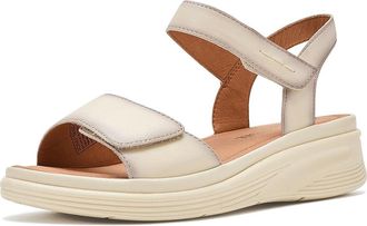 Josef Seibel Sevran 01 Womens Sandals Creme : EU 41 (US Womens 10-10.5) M, Leather