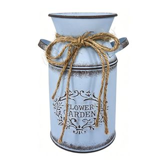 OEM Jarrones De Flores Antiguos Hechos Con Latas De Leche, Decoraci&oacute;n R&uacute;stica, -t39