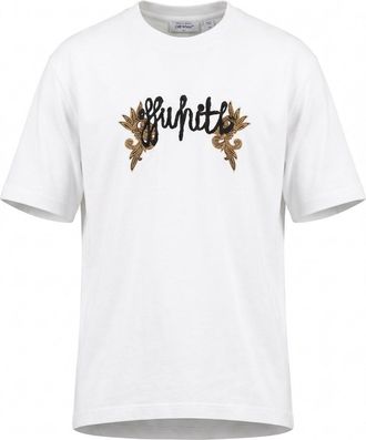 Off-white Paisley Arrow Skate T-Shirt