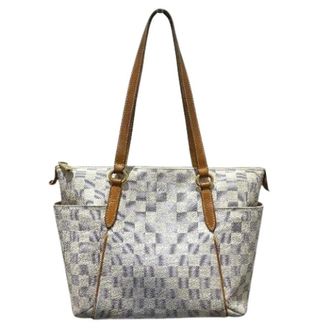 Louis Vuitton Pre-owned Tote Bags, female, Multicolor, Size: ONE SIZE Pre-owned Totally Damier Azur Tote Bag