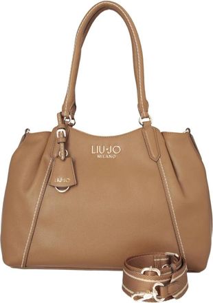Liu Jo Shoulder Bags, female, Brown, Size: ONE SIZE Leather Bag