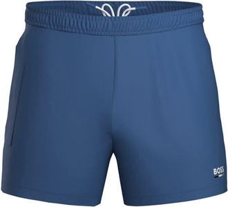 BOSS Swordfish Swim Trunks in Baltic Blue at Nordstrom, Size Xx-Large