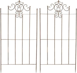 Clp Set De 2 Enrejados Para Plantas Paula Marr&oacute;n Antiguo