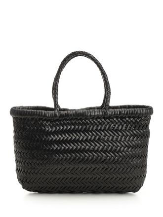 Dragon Diffusion Mini Flat Gora Handbags Nero-Donna