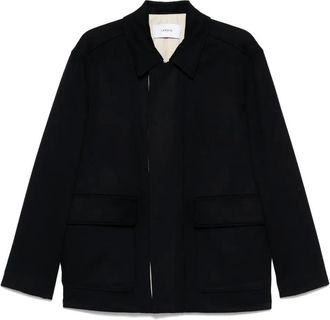 Lardini Giacca-camicia con tasche - Blu