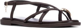 Xti Womens Strappy Sandals In Brown