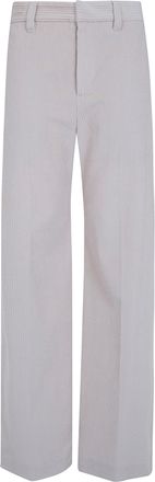 Brunello Cucinelli Pants Wide Leg 099 C9815 Oat Milk