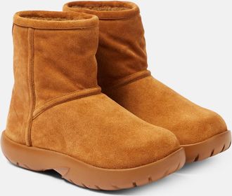 Bottega Veneta Suede ankle boots
