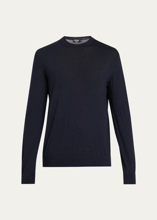 Ermenegildo Zegna Mens Trofeo 15mil15 Wool Crewneck Sweater