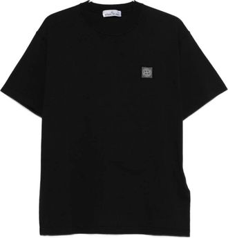 Stone Island T-shirt Stone Island - Heren - T-shirts - Zwart - L - Tops
