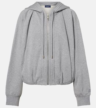Sportmax Sudadera con capucha de jersey en mezcla de algod&oacute;n