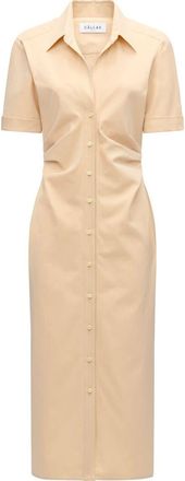 Câllas Milano Lou Fitted shirt dress in Apricot at Nordstrom, Size 46 It