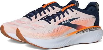 Brooks Adrenaline GTS 25 Mens Running Shoes White/Spellbound/Orange : 10.5 D - Medium, Textile