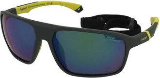 Polaroid Zonnebril - unisex - Zonnebrillen - Groen - 64 MM - Accessoires