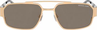 Michael Kors CAPE TOWN MK 1182 10145A 58mm Unisex Rectangle Sunglasses