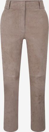 Arma Verkürzte Slim-Fit-Hose aus Wildleder Jen