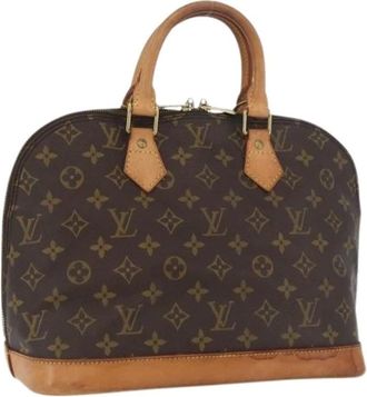 Louis Vuitton Pre-owned Handbags, female, Brown, Size: ONE SIZE Pre-owned Monogram Canvas Hand Bag