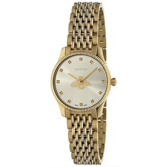 Gucci Accessoires, Dames, Geel, ONE Size, Ya 1265021 Horloge