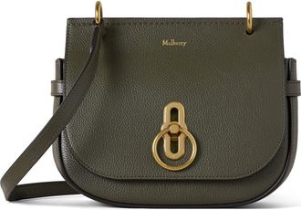 Mulberry Small Amberley Leather Satchel in Juniper Green at Nordstrom