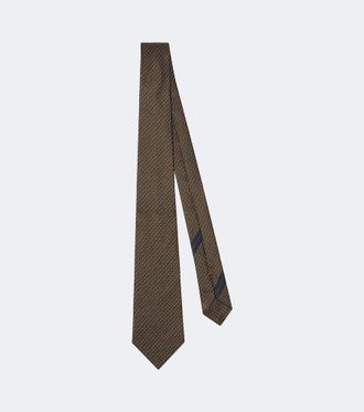 Ermenegildo Zegna Silk jacquard tie