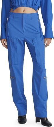 Rag & Bone Kai Cotton Poplin Flight Pants in Brtblue at Nordstrom Rack, Size 4