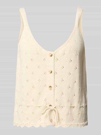 Pieces Regular Fit Tanktop aus reiner Baumwolle Modell PUKA in Beige, Gr&ouml;&szlig;e XL
