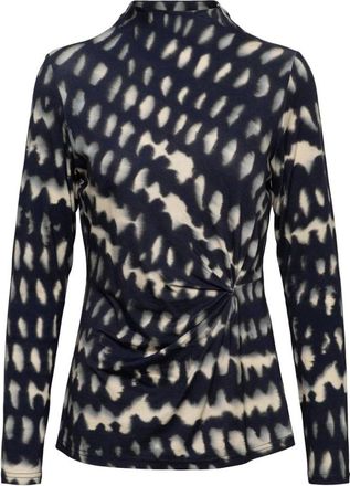 &Co Woman Jersey Top - Dames - Blouses & Shirts - Veelkleurig - Maat: M Jersey