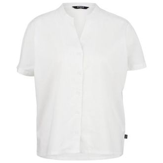 Stoic Hemp54 BjurholmSt. S/S Blouse Bluse f&uuml;r Damen | wei&szlig;