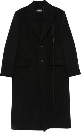 Ann Demeulemeester Single-breasted Notched-lapels Wool Coat