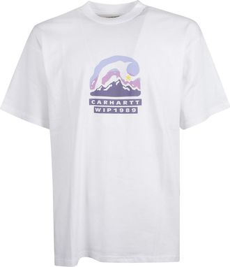 Carhartt Work in Progress White Logo T-shirt