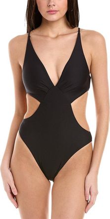 Monte & Lou Monte And Lou Cutout Plunge One-Piece