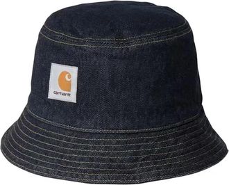 Carhartt Work in Progress Belmar Bucket Hat - unisex - Hoeden - Blauw - M/L - Katoen - Accessoires