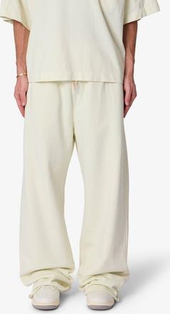 mnml Ultra Baggy Cotton Fleece Sweatpants in Off White at Nordstrom, Size Xx-Large