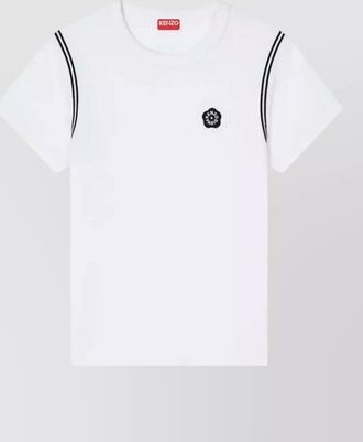 Kenzo cotton embroidered t-shirt