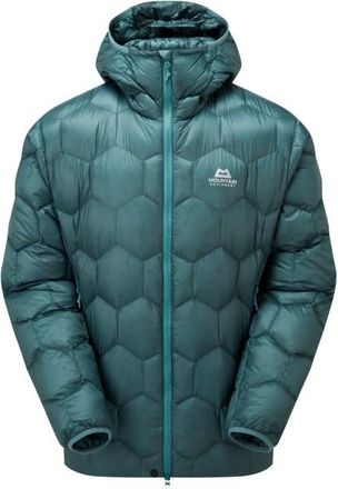Mountain Equipment Xenith Hooded Jacket Daunenjacke f&uuml;r Herren | blau/t&uuml;rkis
