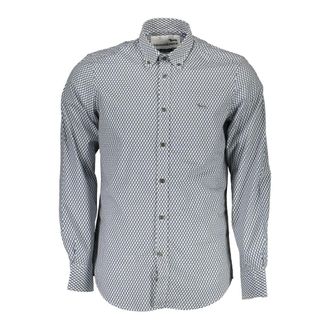 Harmont & Blaine Casual Shirts, male, Multicolor, XL, Cotton Button-Down Shirt with Contrasting Cuffs