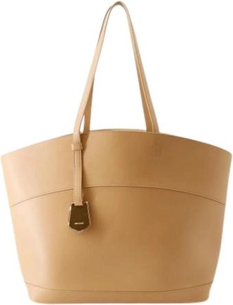Ferragamo Pre-owned Tote Bag - Dames - Vintage Shopper - Beige - ONE Size - Leer - Vintage