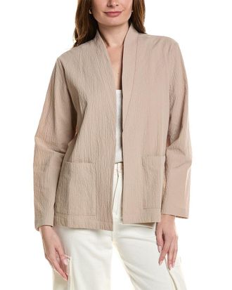 Eileen Fisher Eileen Fisher High Collar Jacket