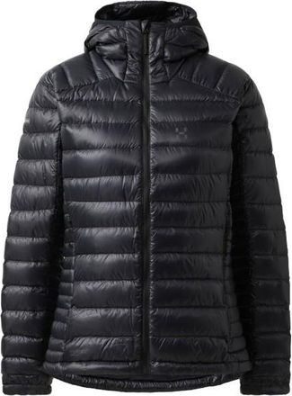Hagl&ouml;fs L.I.M Down II Hood Daunenjacke f&uuml;r Damen | schwarz