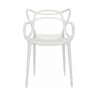Kartell Silla Masters Blanca Dise&ntilde;o Innovador Y Apilable