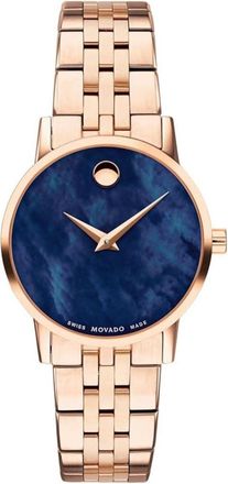 Movado Womens Museum Blue Dial Watch