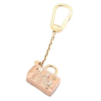 Louis Vuitton Pre-owned Accessories, female, Beige, Size: ONE SIZE Pre-owned Canvas Keyring