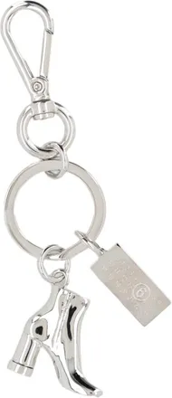 Maison Margiela Silver Polished Metal Key Holder