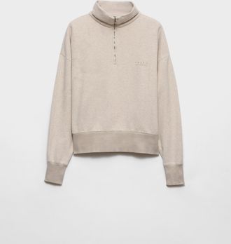 Prada Long-sleeved cotton polo shirt