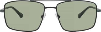 A|X Armani Exchange Green Navigator Mens Sunglasses AX2054S 612682 57