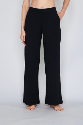 Joop Homewearhose JOOP Cosy, Damen, Gr. 34, N-Gr, schwarz, Jersey, Obermaterial: 95% Baumwolle, 5% Elasthan, unifarben, Basic kurz, Hosen Homewearhose, mit