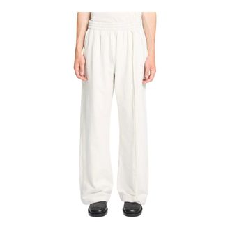 Ann Demeulemeester Hombre, Pantalones, Blanco, Talla: S