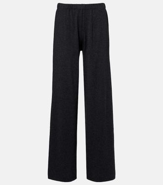 Lisa Yang Aina cotton and cashmere jersey straight pants